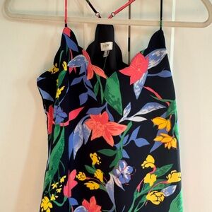 Floral Spaghetti Strap Dress